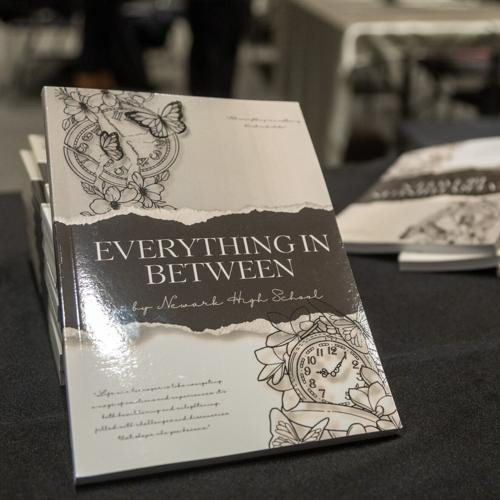 Everything In Between by Newark HS listed on book cover